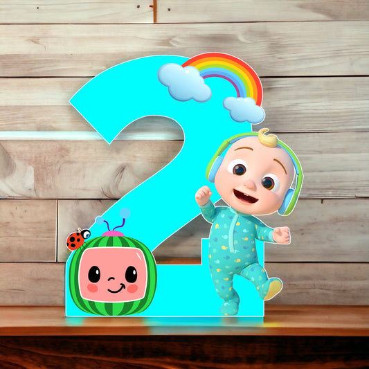 Cocomelon Number Characters Cutout