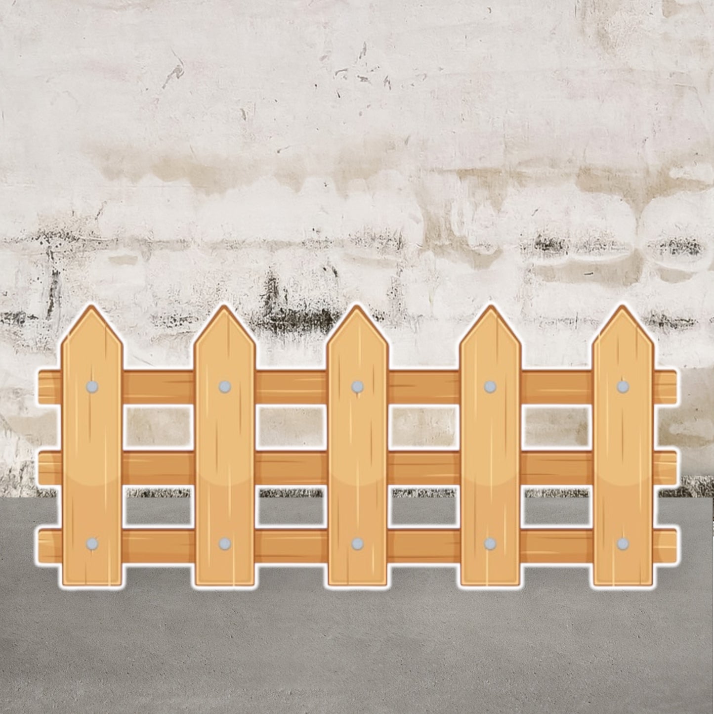 Fence party prop cutout perfect for party decorations