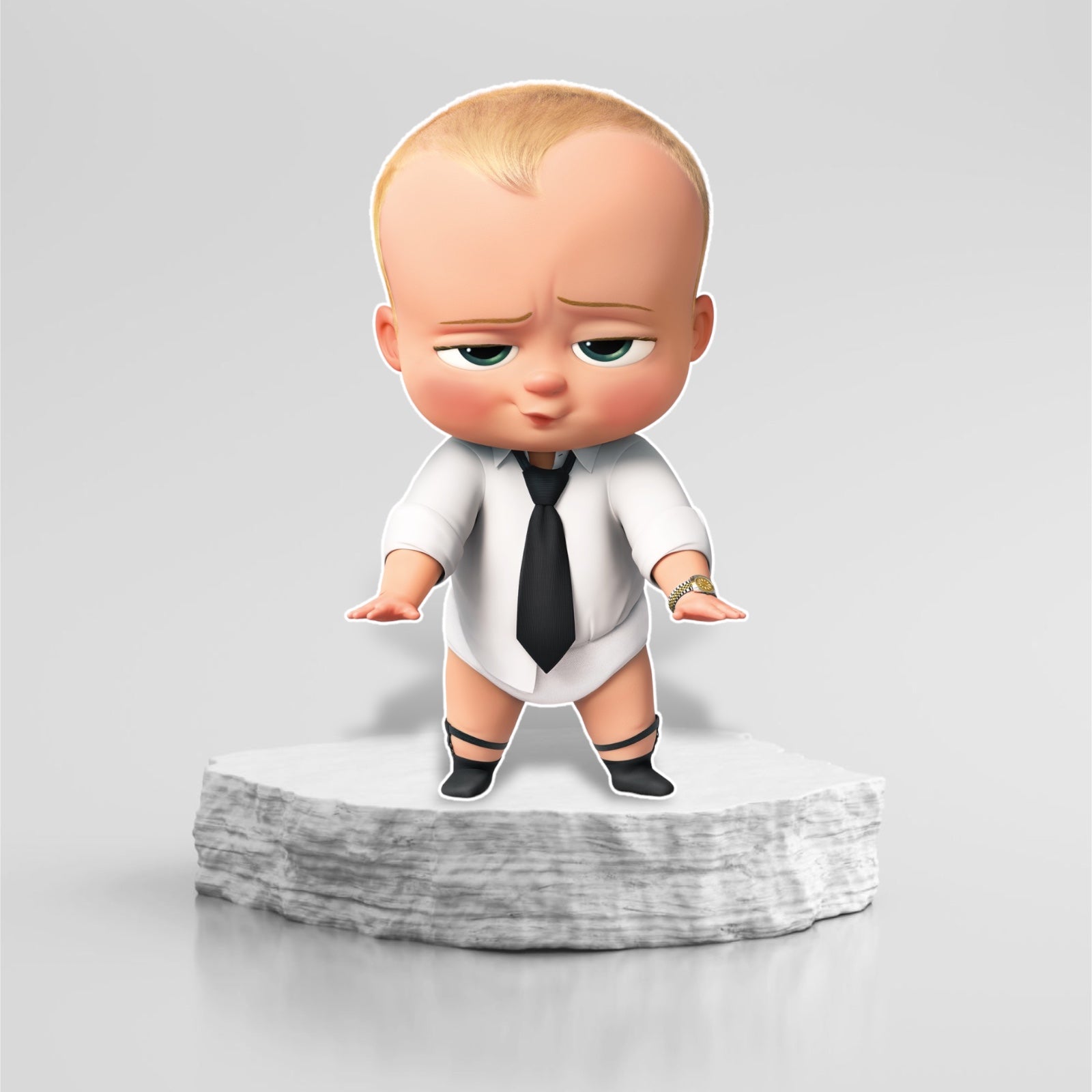 Boss Baby character prop cutout, Centerpiece, Cake toppers