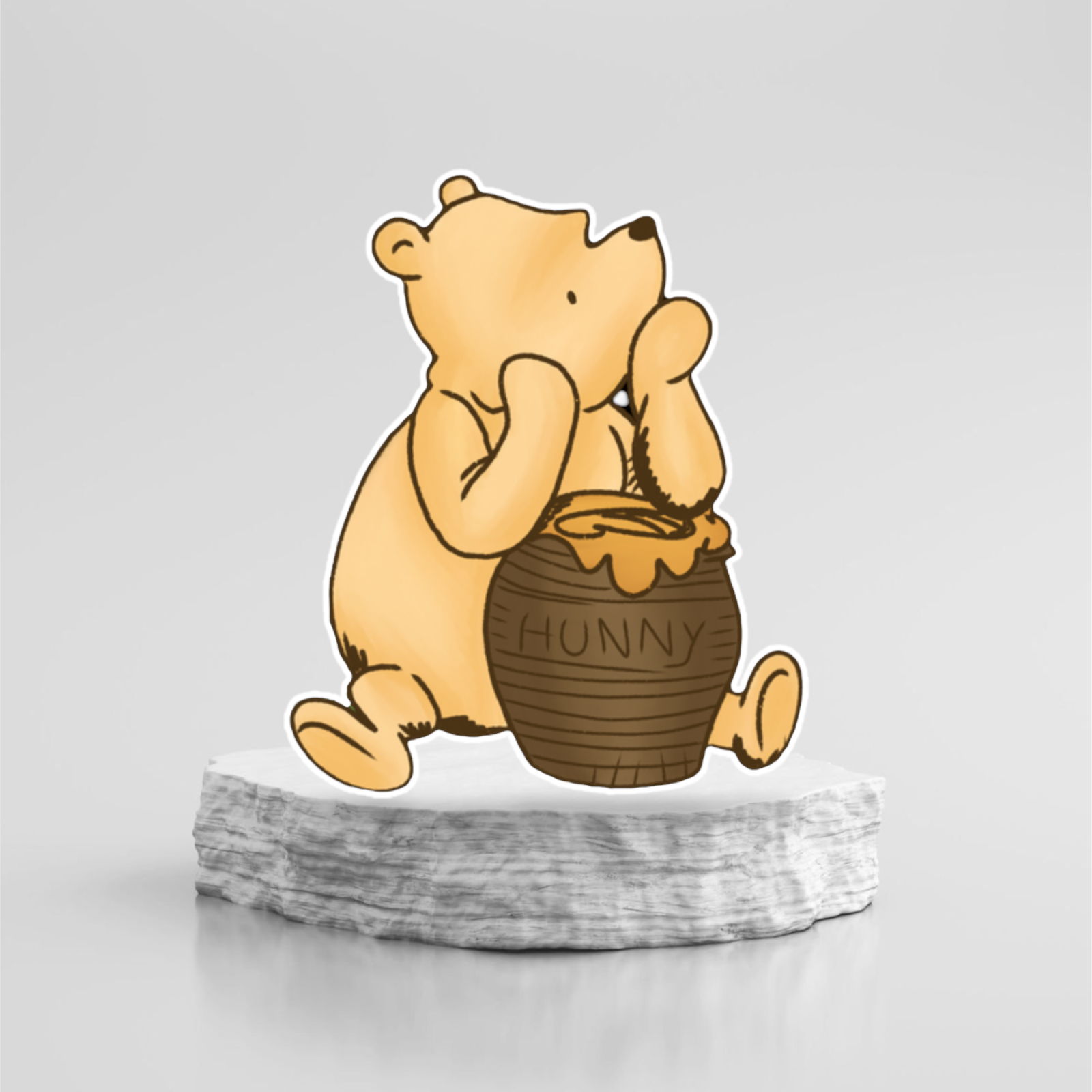Classic Winnie the Pooh Birthday Character Cutouts, Centerpieces, Backdrop,  cupcakes topper, cake toppers and party supplies. – DN Decorlance By:  DarNil Dynasty LLC