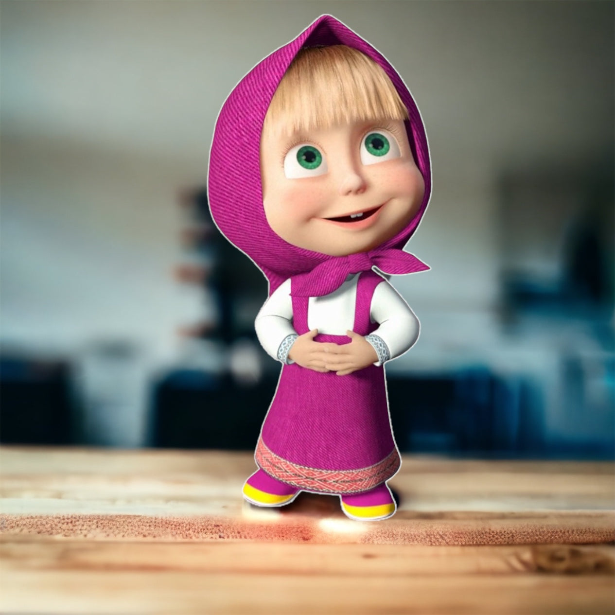 Masha and Bear Character Prop Cutout, Centerpiece, Backdrop, Cake