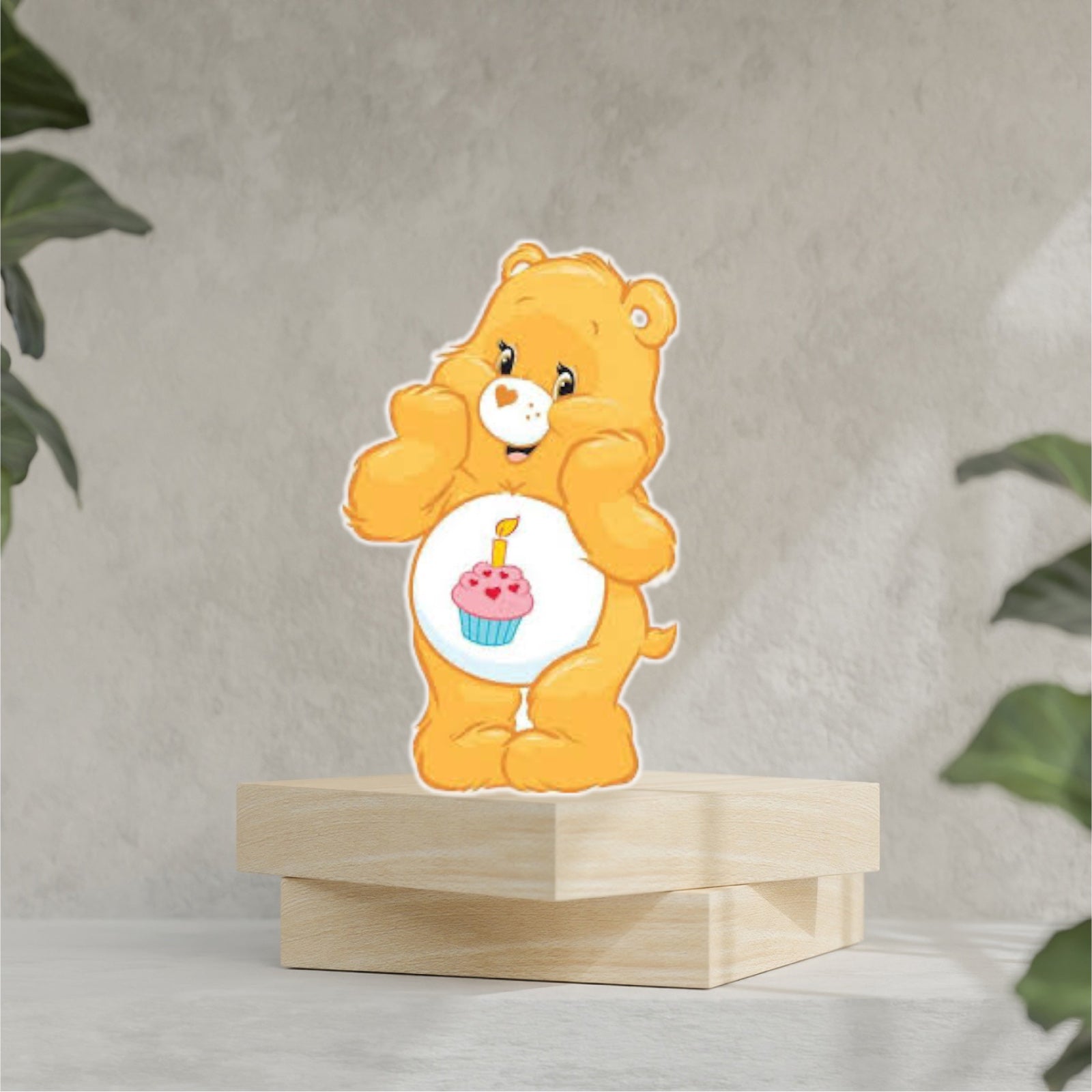 Care Bear Birthday Bear Character Prop Cutout.
