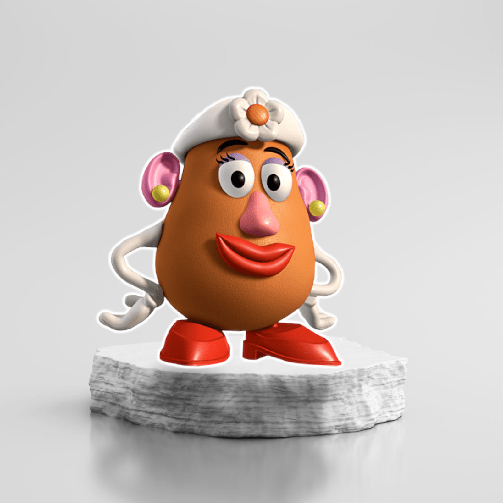 Toy Story: Mr. Potato Head Mini Cardstock Cutout - Disney Stand Out 10W x 14H
