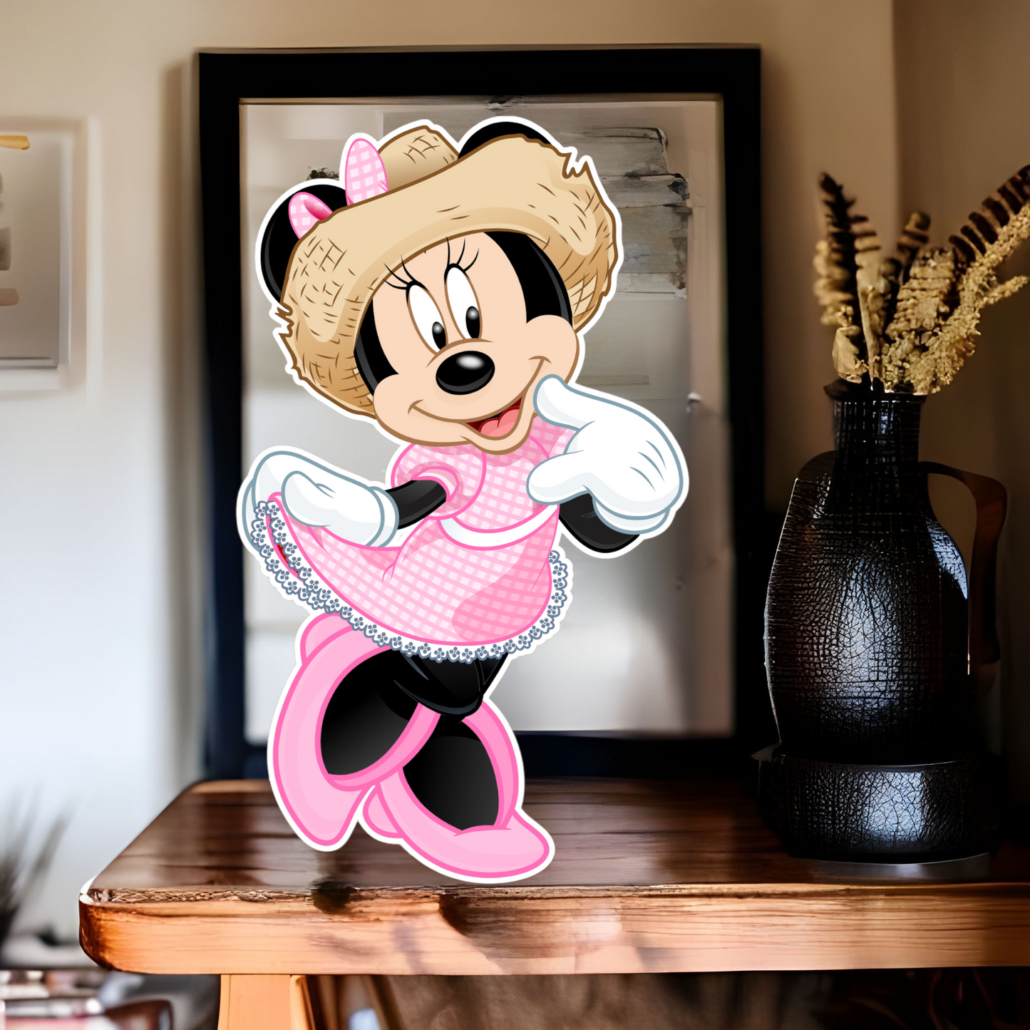 Minnie Mouse Farm Birthday Character Prop Cutouts