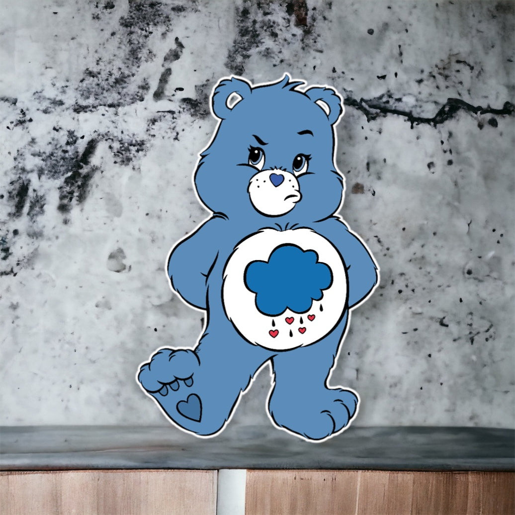 Aesthetic Grumpy Care Bear Care Bear Grumpy Bear Character Prop