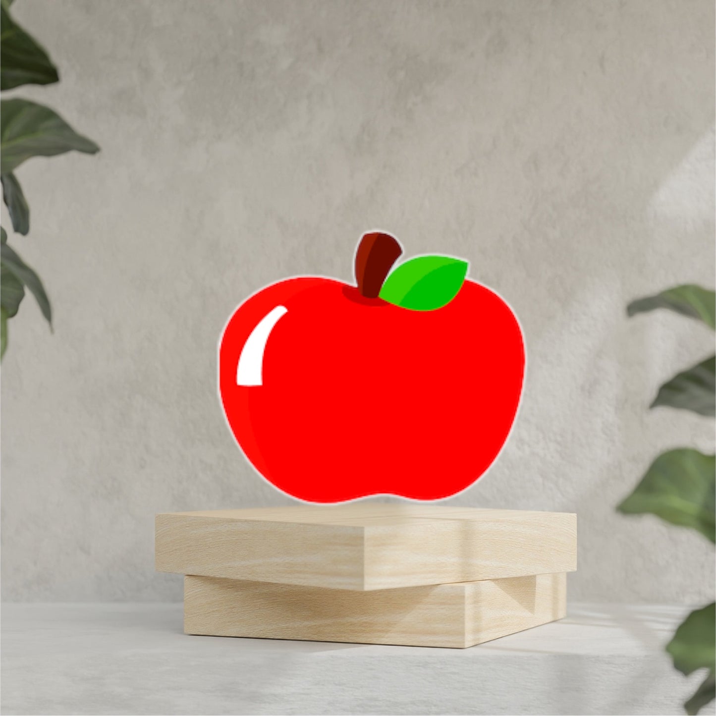 Snow White Apple Prop Cutout