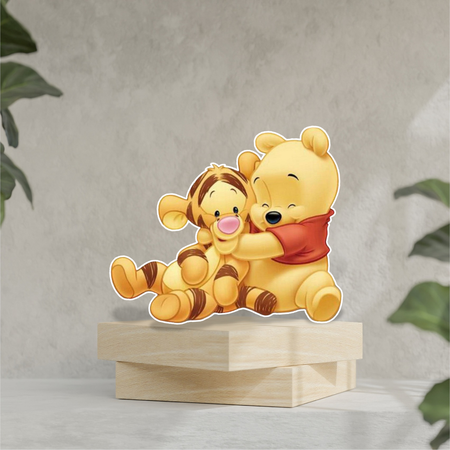 Baby Winnie the Pooh party prop sign baby shower decor backdrop centerpieces cake topper and party decorations.