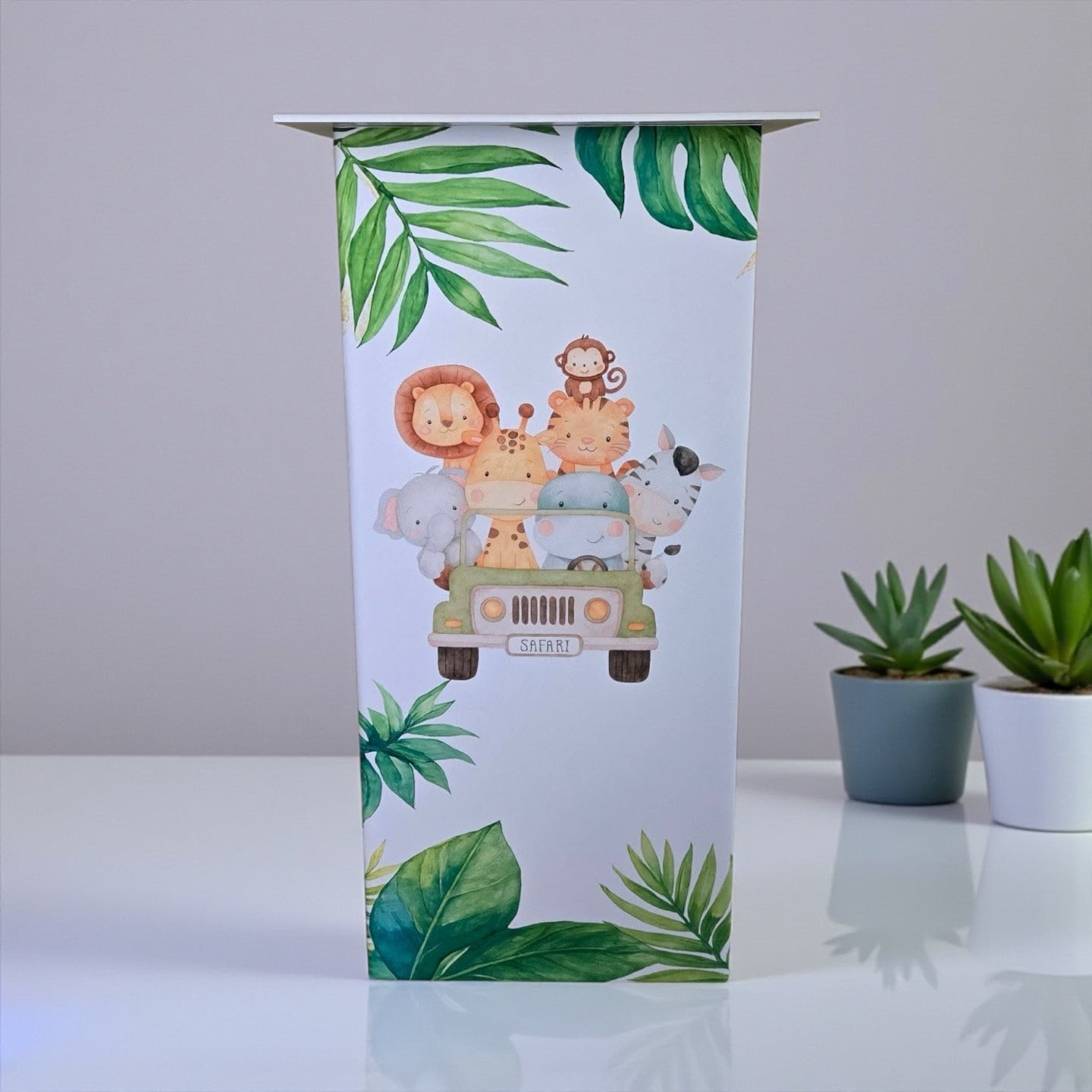 Cake tablet safari jungle birthday themed