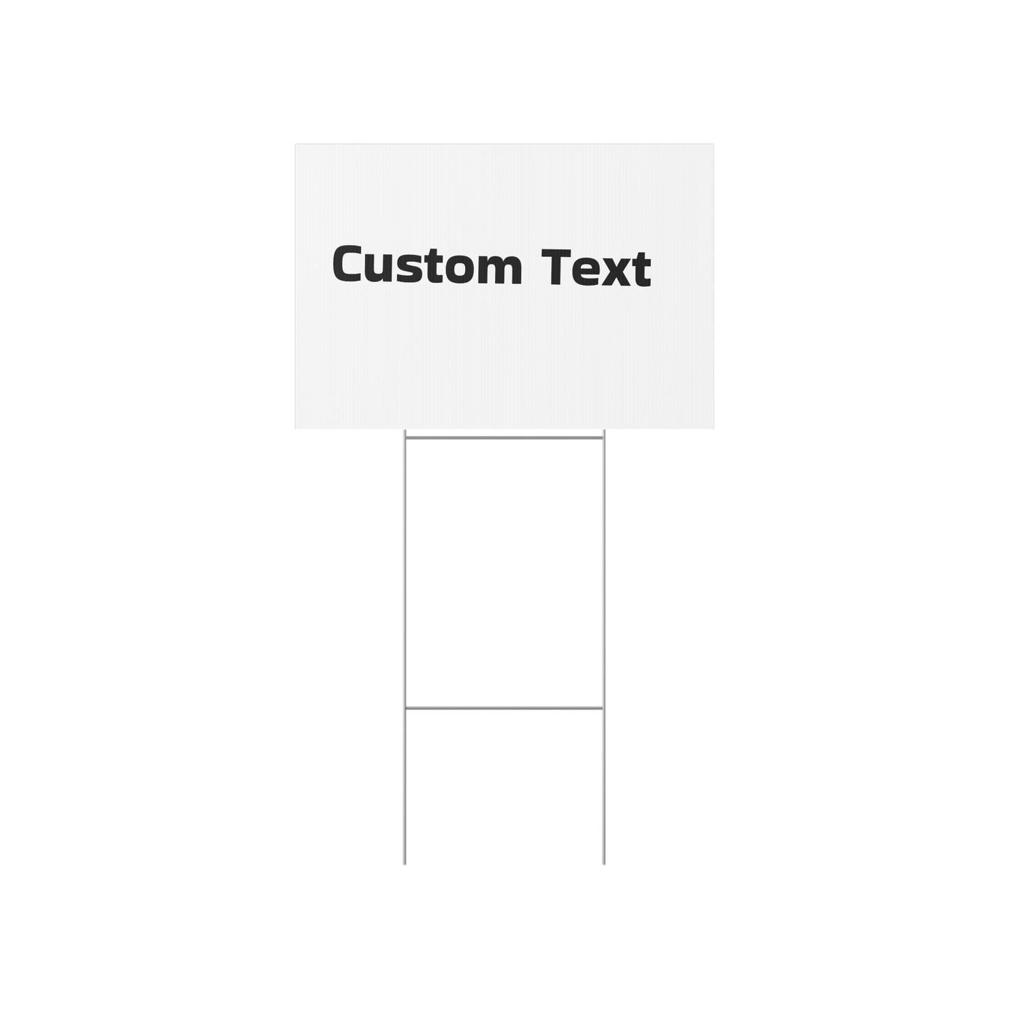 Customizable Lawn Sign for Celebrations, Events, and Home Decor | Personalized Yard Sign | Garden Decoration, Party Signage, Custom Message