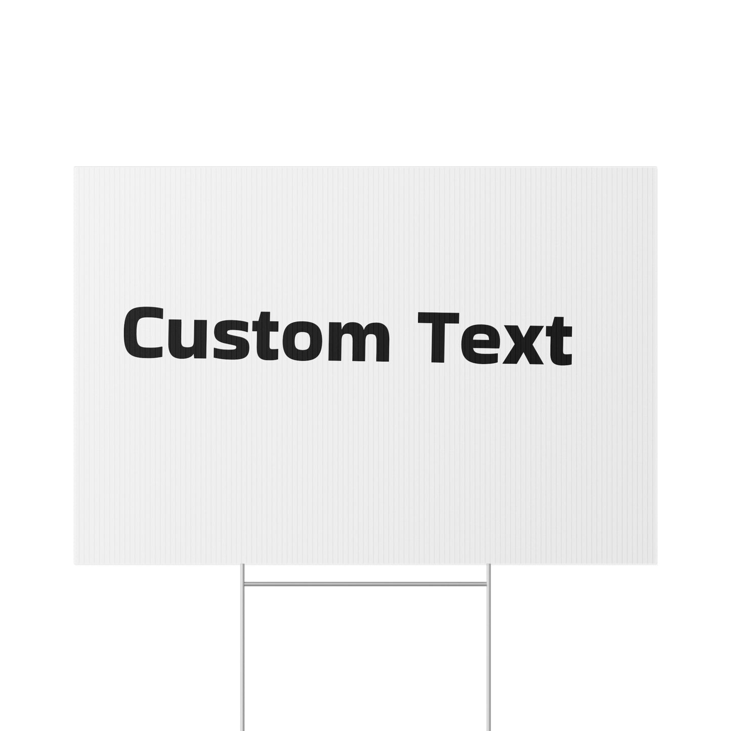 Customizable Lawn Sign for Celebrations, Events, and Home Decor | Personalized Yard Sign | Garden Decoration, Party Signage, Custom Message
