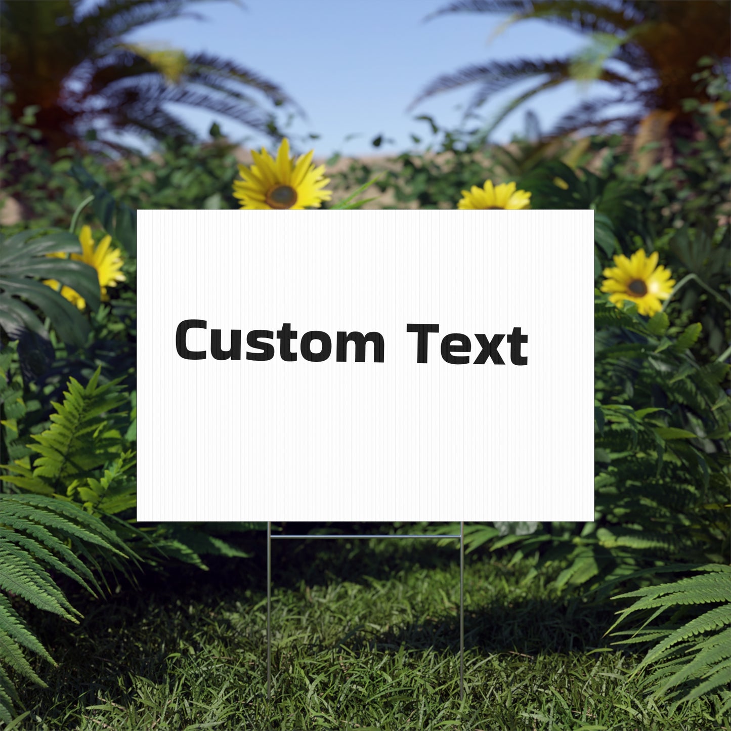 Customizable Lawn Sign for Celebrations, Events, and Home Decor | Personalized Yard Sign | Garden Decoration, Party Signage, Custom Message