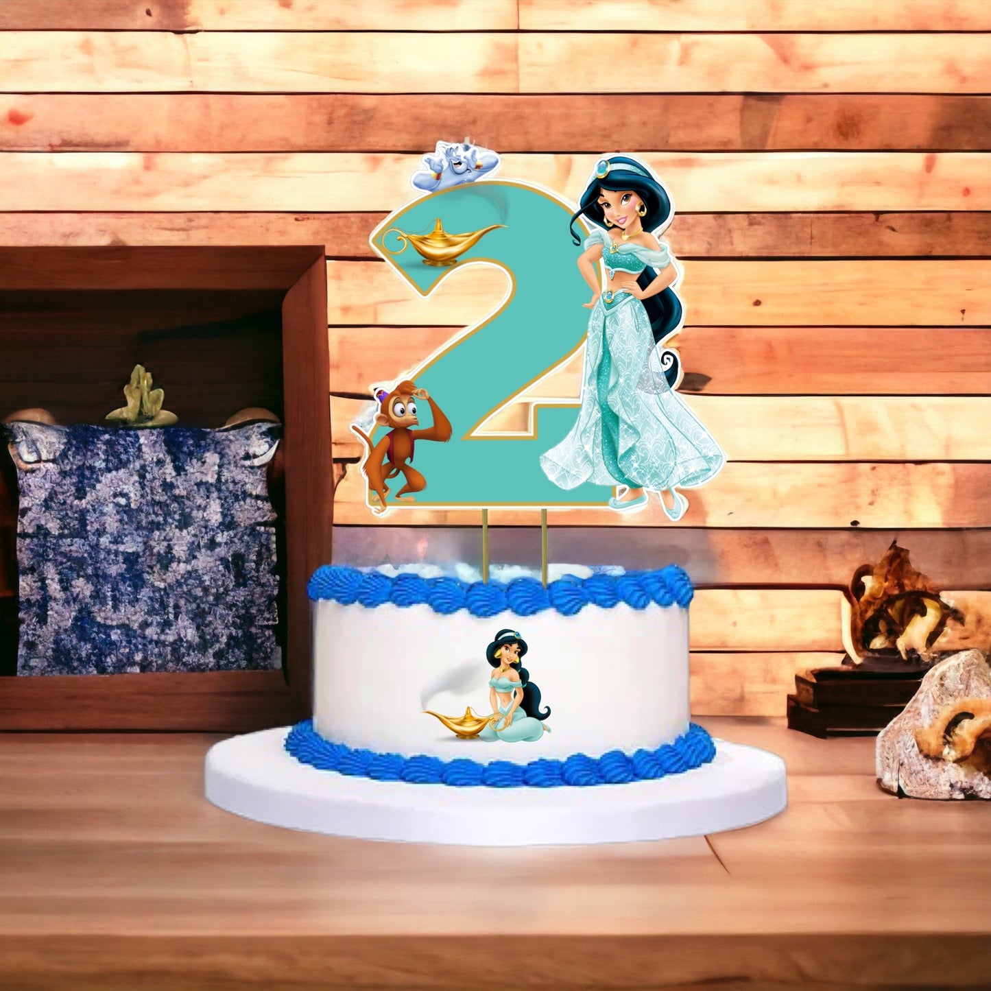 Jasmin Cake topper