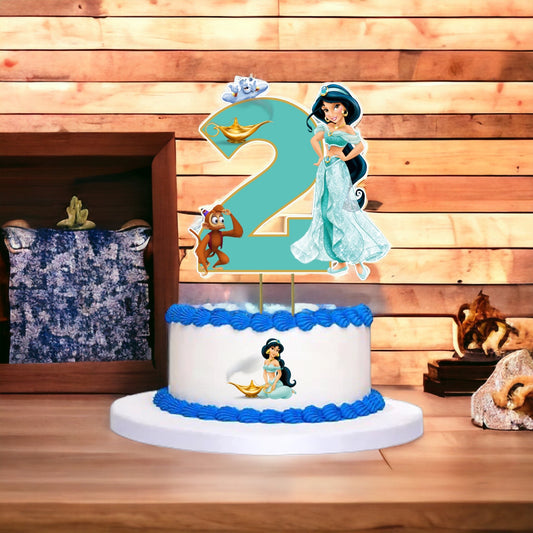 Jasmin Cake topper