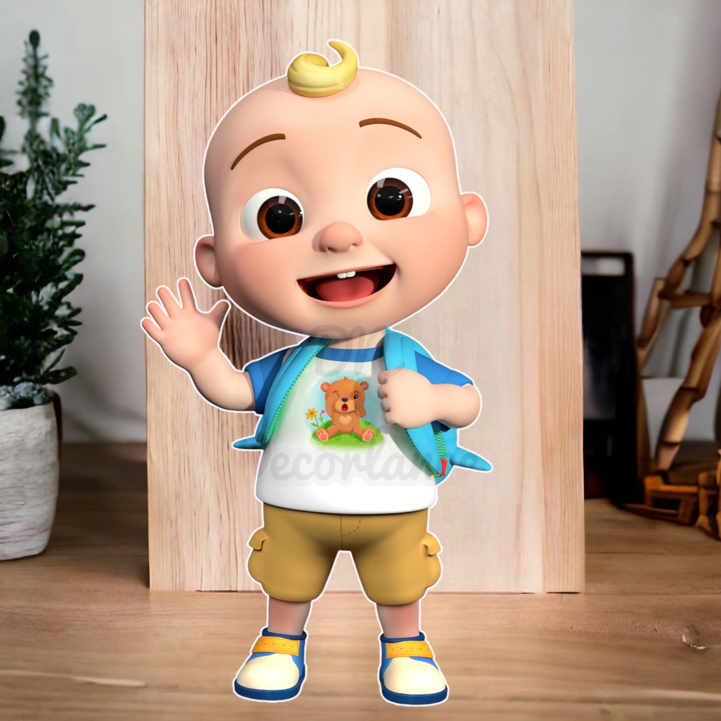 Cocomelon JJ kids Birthday  Prop Cutouts