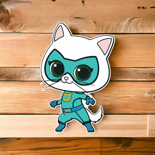 Super kitties Party Prop Cutout