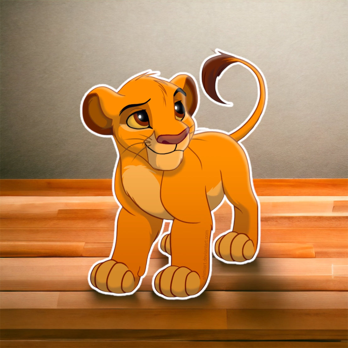 Lion king Simba Foam Board Party Prop Cutout, Centerpiece, Backdrop, c ...