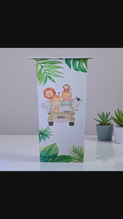 Cake tablet safari jungle birthday themed