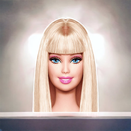 Barbie Birthday party prop sign Character Cutout centerpieces backdrop and party decorations.