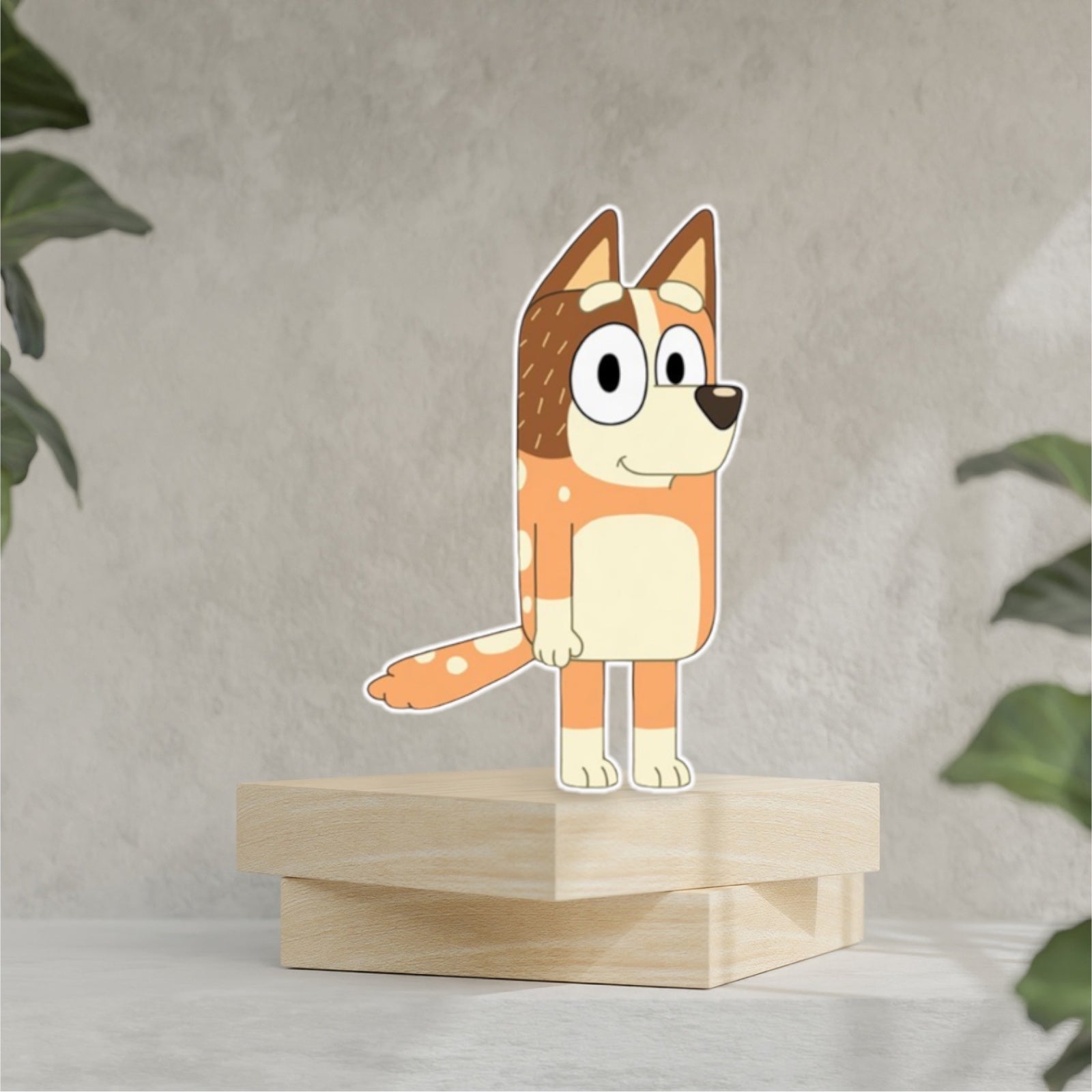 Bluey Chili Character Prop Cutout, Centerpiece, Backdrop, cake toppers ...