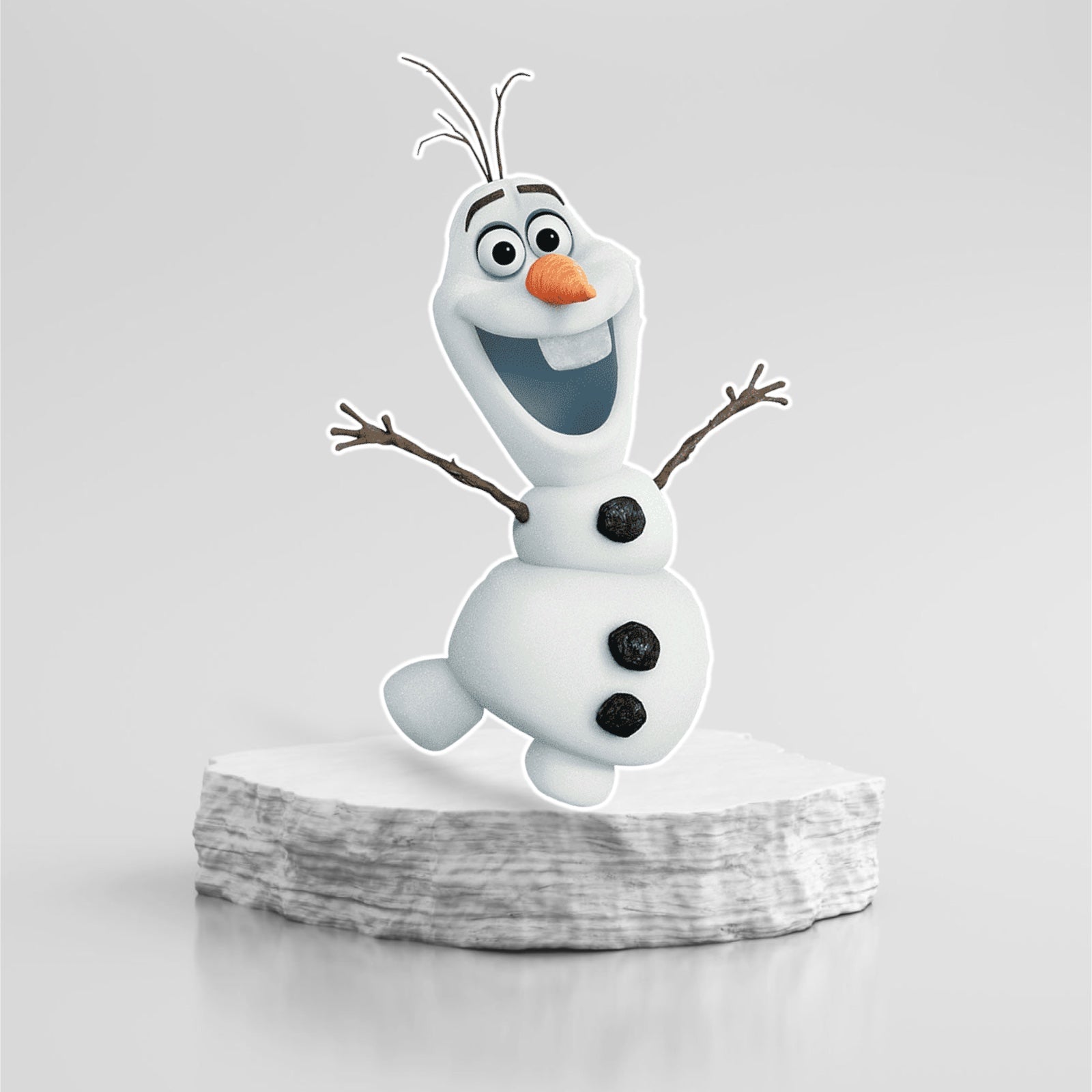 Olaf Styro Frozen Olaf Birthday Character Prop Cutout, Centerpiece, Backdrop, cake ...