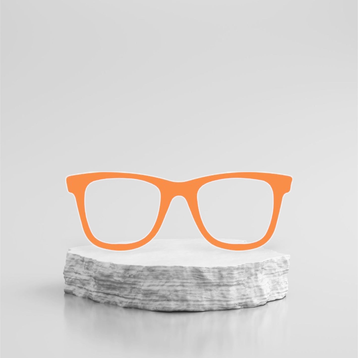 Blippi Glasses party prop cutout centerpieces backdrop and party decoration.