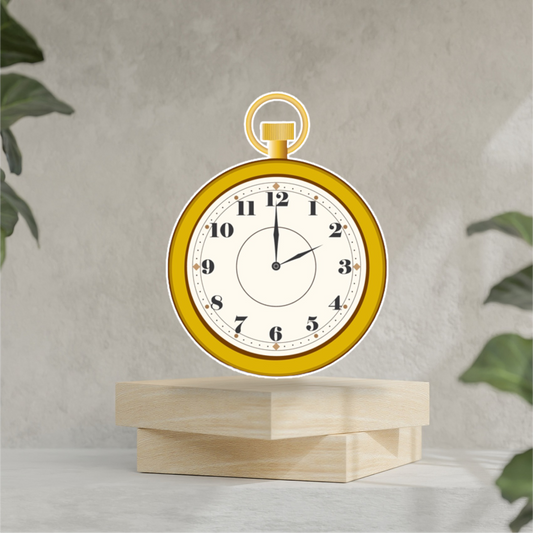 Alice in wonderland clock party props cutouts backdrop centerpieces and party decorations.