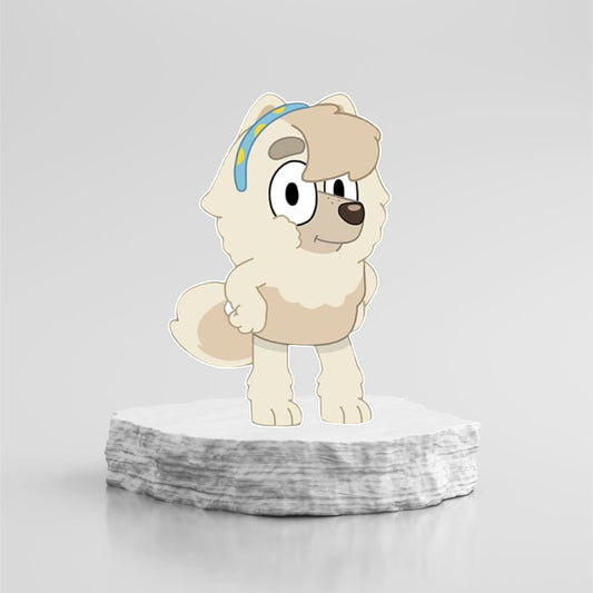 Bluey Judo party prop centerpieces sign cake topper  Cutout party decorations.