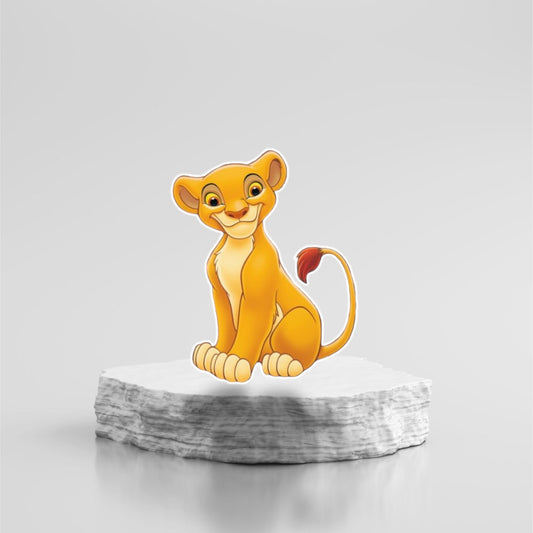 Baby Nala Lion King party prop sign character cutouts centerpieces cake topper and party decorations.