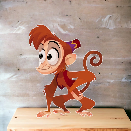 Aladdin Abu party prop character Cutout backdrop centerpieces and party decorations.